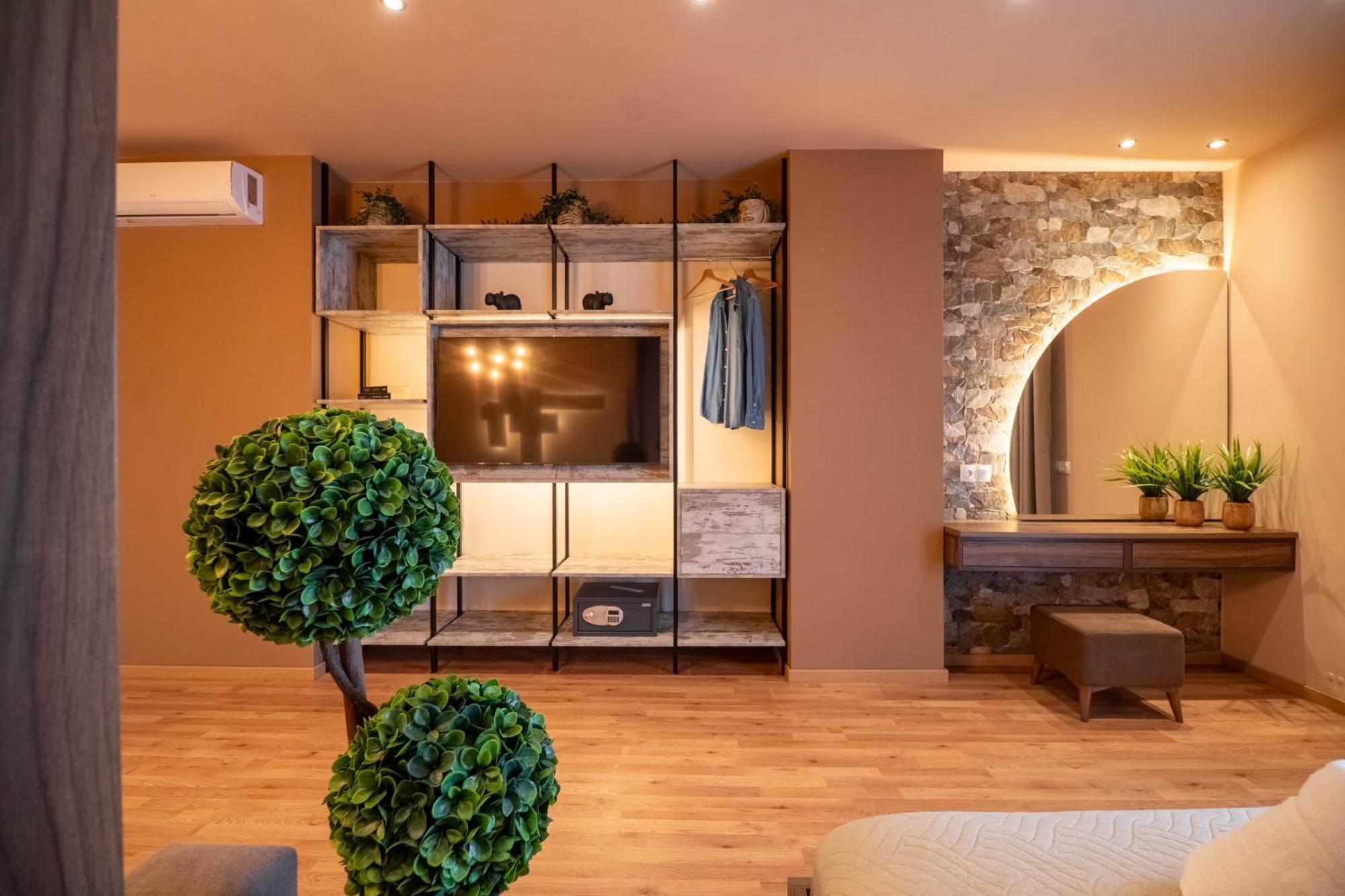 Semiso Beach Suites Kournás 外观 照片