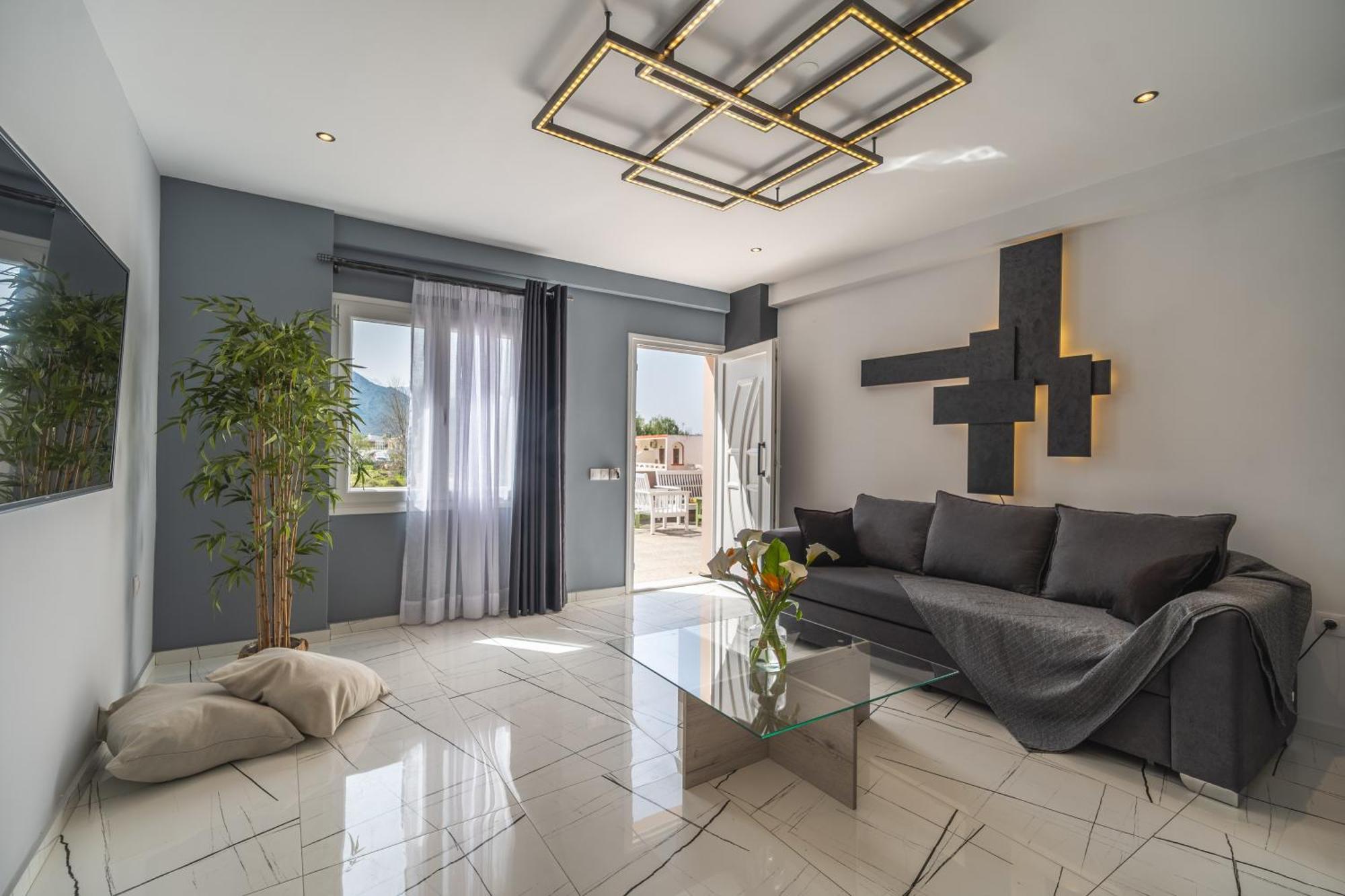Semiso Beach Suites Kournás 外观 照片