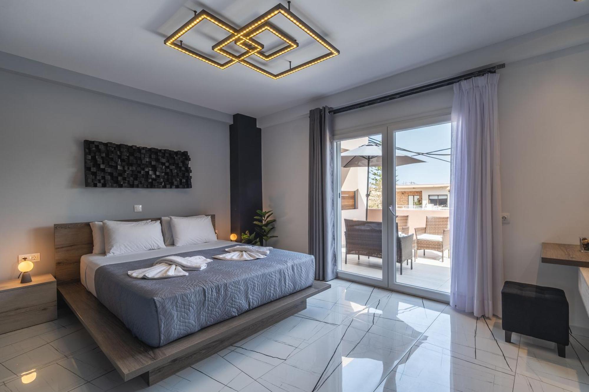 Semiso Beach Suites Kournás 外观 照片